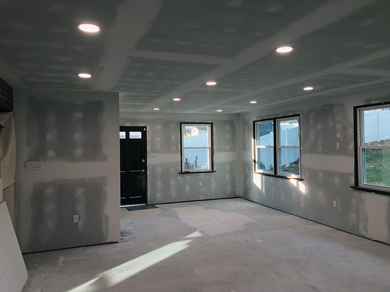 Rise Above builders Drywall Installation