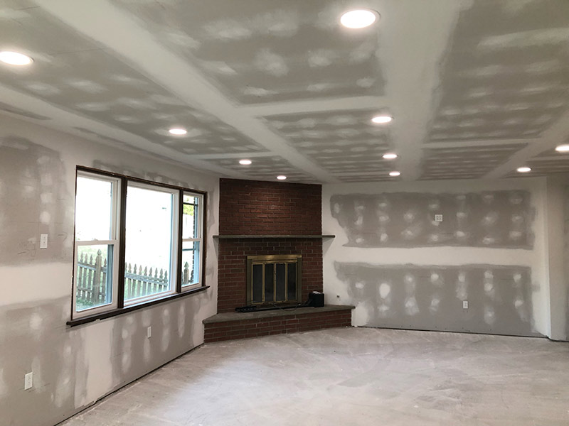 Rise Above builders Drywall Installation