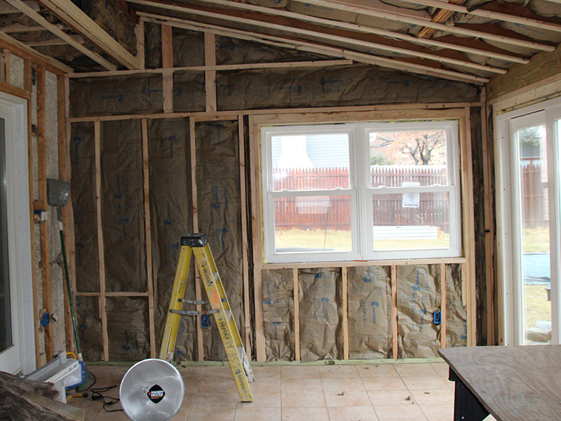 Framing and insulation Framing and insulation