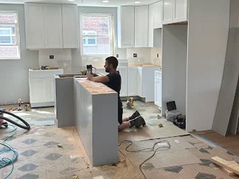 Rise Above builders - Kitchen Install Updated Kitchen Install
