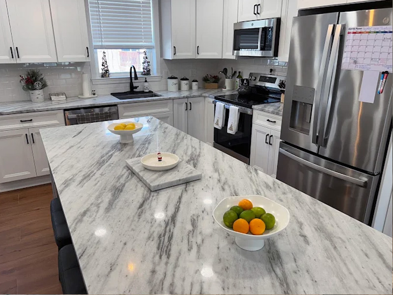 Rise Above builders - Kitchen After Updated Kitchen Island
