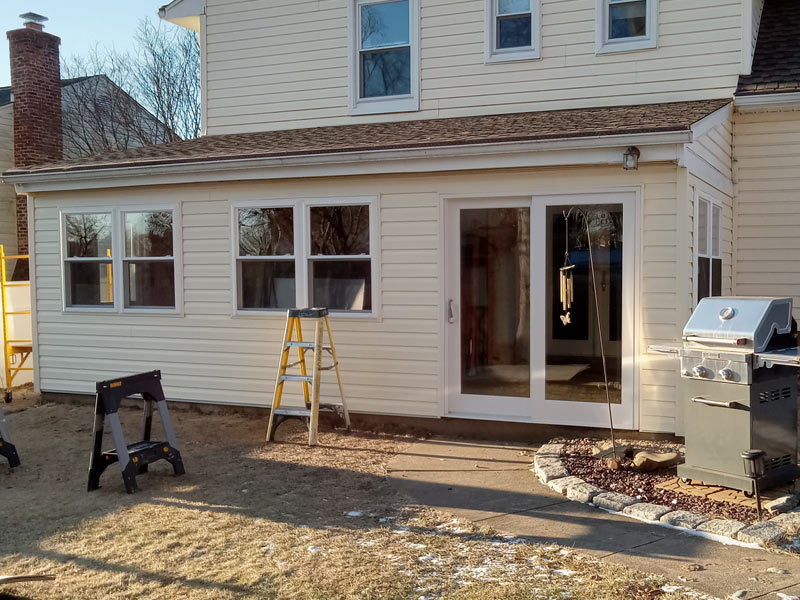 New exterior siding New exterior siding