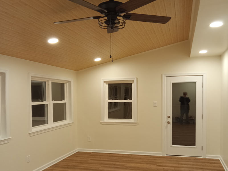 Sunroom Renovation Completion Sunroom Renovation Completion