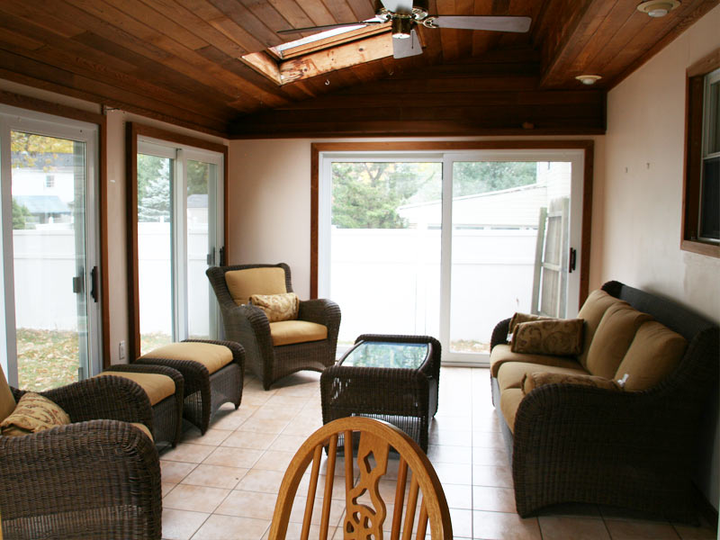 Sunroom teardown Sunroom teardown