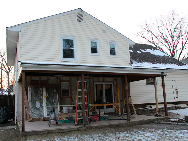 Sunroom teardown Sunroom teardown